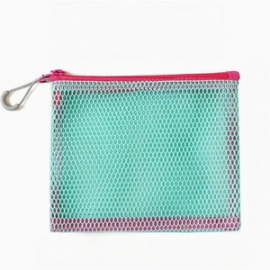 Bolsa de Maquillaje Plegable, Portátil, de Malla Resistente, para Viaje, Pequeña, con Cierre, Ligera y Ecológica para Cosméticos, para Mujer - Product Image 4