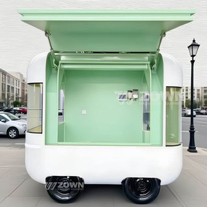 Remorque mobile électrique personnalisée ZOWN pour la vente de nourriture et de boissons en extérieur, taille et équipement personnalisables, garantie de 2 ans - Product Image 5
