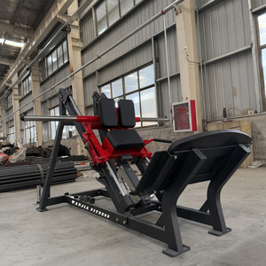 Paling Populer peralatan olahraga komersial Pelat latihan kekuatan kebugaran mesin <span class=keywords><strong>Squat</strong></span> yang dimuat untuk dijual - Product Image 5