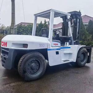 מלגזה דיזל משומשת TCM 10 טון, דגם 2022-2023 <span class=keywords><strong>FD100</strong></span>, במצב מצוין להפעלה חיצונית כבדה - Product Image 6