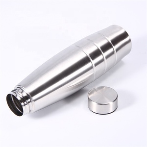 Bottiglie d'acqua con Logo personalizzato 650ml 1000ml acciaio inossidabile Unisex bere diretto con rivestimento Anti-corrosione per tour - Product Image 3