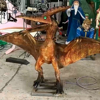 Su Parkı Animatronik Dinozor Robotu Gerçekçi Pterosaurus Modeli Satılık