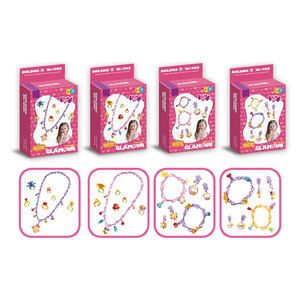 Set de Bloques de Construcción para Niños, 4 Tipos de Caja de Exhibición de Adornos, Bloques de Micropartículas, Juguete de Plástico para Hacer Joyas para Niñas - Product Image 4