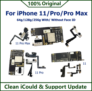 เมนบอร์ด <span class=keywords><strong>iPhone</strong></span> 11 <span class=keywords><strong>11pro</strong></span> 11proMax ใช้งานได้เต็มระบบ พร้อม Face ID ความจุ 64GB 128GB 256GB บอร์ดแท้ 100% ปลดล็อคแล้ว - Product Image 2