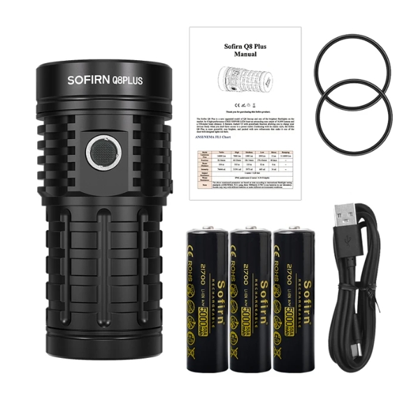 Sofirn Q8 Plus 超強力 LED 懐中電灯 16000lm S69cf4c37396d4b0a89a4d342e441c