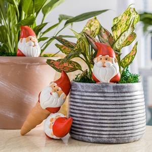 Dispositivo <span class=keywords><strong>de</strong></span> Autorriego <span class=keywords><strong>de</strong></span> Cerámica Roja con Forma <span class=keywords><strong>de</strong></span> Santa Claus para Plantas, Irrigador <span class=keywords><strong>de</strong></span> Goteo Automático, Gotero <span class=keywords><strong>de</strong></span> Agua - Product Image 1