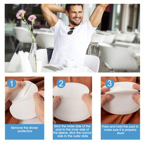 ALIVER - Almohadillas Desechables para el Sudor de las Axilas, Súper Absorbentes, Antimanchas, Control de Olores, Adhesivo Fuerte, Protectores de Ropa, 28 Unidades - Product Image 4