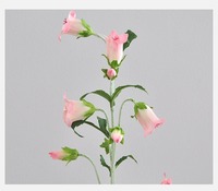 Rambut Buatan Seperti Bunga Lonceng Batang Panjang Lily of the Valley Dekorasi Rumah