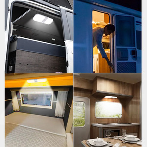 ไฟอ่านหนังสือคาราวานทรงสี่เหลี่ยมผืนผ้า12-30โวลต์โคมไฟเพดาน LED ไฟหลังคา RV สำหรับตกแต่งภายในสำหรับรถเรือ - Product Image 2
