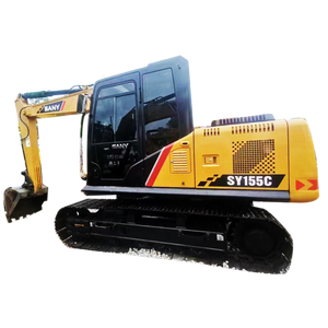 รถขุดตีนตะขาบไฮดรอลิก Sany SY155C มือสองของแท้จากจีน ขนาด 15 ตัน |   รุ่นปี 2024 |   เครื่องยนต์นำเข้า |   มอเตอร์/เกียร์/ปั๊ม | - Product Image 1