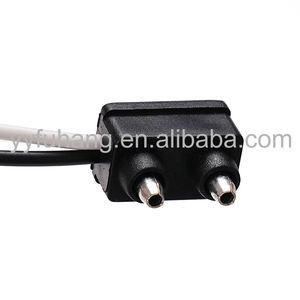 2핀 방수 램프 커넥터 플러그 20AWG 전원 케이블 플러그 - Product Image 4