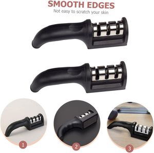 In the Trend SJY-250301-32 Multifunctional Home Kitchen Knife <b>Sharpener</b> for Achieving Sharp Edges for Daily Use and Mills - Product Image 3