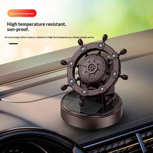 <span class=keywords><strong>Perfume</strong></span> para Auto, Adorno para Tablero, Moderno, de Aleación, con Energía Solar, Rotación, Aromaterapia, Resistente a Altas Temperaturas, Fragancia Duradera - Product Image 1