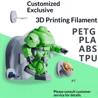 Filamen Cetak 3D Kustom YOSOO PLA PETG TPU ABS China OEM ODM Filamen FDM yang Dapat Disesuaikan