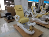 Fauteuil de Spa Multifonctionnel Haut de Gamme pour Salon de Beauté, avec Fonction Bain de Pieds, Idéal pour Manucure et Pédicure, à Prix Abordable