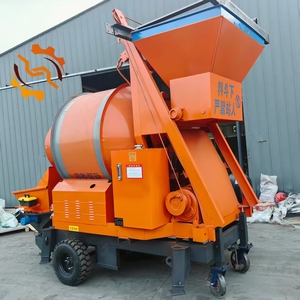 Selbstladender Betonmischer mit Pumpe Kleiner Mischer-LKW mit Betonpumpenmaschine Diesel Integrierter Betonmischer mit Pumpe - Product Image 3