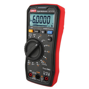 Multimètre numérique UNI-T, multimètre professionnel True RMS UT117C, testeur de courant et de tension, auto-échelle - Product Image 3
