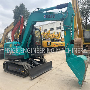 Excavadora Usada Kobelco SK75 SK60 de Orugas Hidráulicas Mecánicas, Buen Precio, de Japón, 6-7.5 Toneladas, Motor Yanmar, Bomba, 2018-2022 - Product Image 4