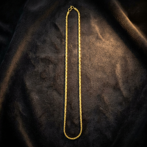 Wholesale 14K 18K 24K Micron Gold Plated Fancy Chain Necklaces Luxury Chain Necklaces Brass Gold Chain Fashion Chains Necklaces - Product Image 4