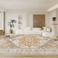 Home Persia Large Area Rugs Fancy Retro Fluffy Carpets for Living Room
