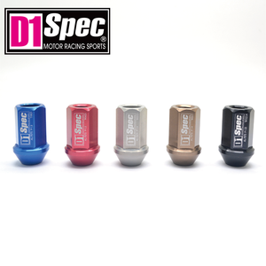 Écrous de roue hexagonaux légers en aluminium anodisé rouge 40 mm pour garages JDM, tuning personnalisé, M12x1.5, pour jantes de course - Product Image 2