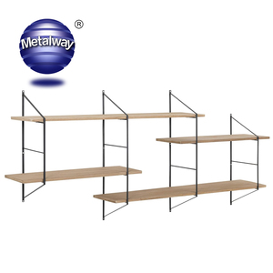 Estantes Flotantes Dobles de Madera para Pared, Estantes de Almacenamiento Multifuncionales para Sala de Estar, Cocina y Baño, Macetero Personalizado - Product Image 2