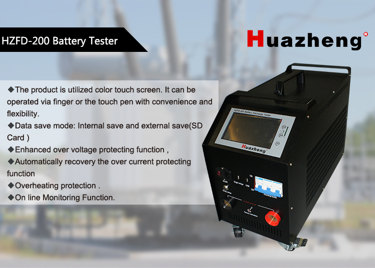 HZFD-200 110V 400A 220V 100A Xả Pin Thông Minh Và Kiểm Tra Sạc Không Đổi Ngân Hàng Tải DC Hiện Tại