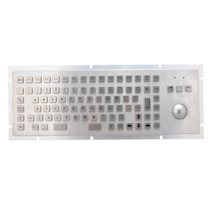 Sanayi fabrika fiyat klavye anahtarları IP65 su geçirmez açık USB paslanmaz çelik klavye - Product Image 1