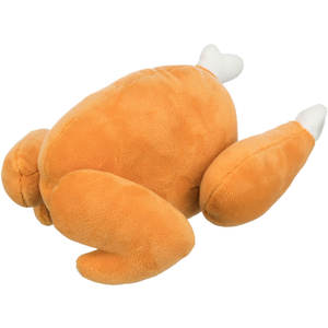Juguete de Peluche de Pollo Asado de 26 cm para Mascotas con Sonido - Product Image 1