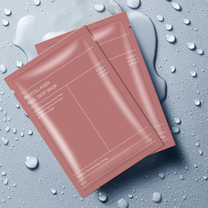 Masker Wajah Bio Kolagen Asli Deep Facial <span class=keywords><strong>Mask</strong></span> No Logo Lifting Brightening Anti Wrinkle Overnight <span class=keywords><strong>Mask</strong></span> Melembapkan Menghidrasi - Product Image 3