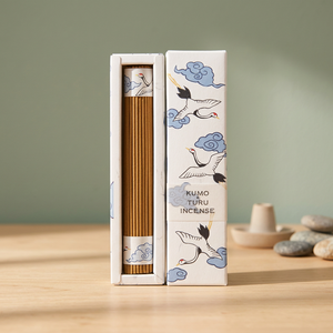Incienso de Bambú con Diseño de Grulla Kosaido, Recuerdo de Kioto, Aromaterapia y Relajación, 40 Piezas, Soporte para Incienso Zen, Regalo - Product Image 2