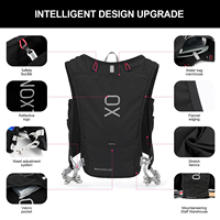Running Hydratation Gilet Sac À Dos Léger Isolé Pack Daypack pour Randonnée Trail Running Cyclisme Course Marathon pour Femmes Hommes