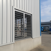 Volets en aluminium électriques YASHO, horizontaux, modernes, automatiques, pour extérieur, écologiques, durables, certifiés ISO9001