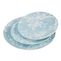 Nouvel ensemble complet de vaisselle en céramique de Jingdezhen, bols et assiettes, en porcelaine osseuse chinoise émaillée, compatible micro-ondes, vente en gros, idéal pour cadeau