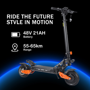 สกู๊ตเตอร์มอเตอร์คู่ 2400w ระยะไกลพิเศษ พร้อมหน้าจอ NFC และเบาะนั่งถอดได้ - Product Image 2
