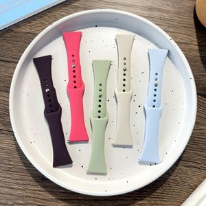 Correa Delgada de Silicona de 18, 20 y 22 mm para Reloj Samsung Galaxy FE/7/6/5/pro/4 <span class=keywords><strong>Classic</strong></span>, Brazalete para <span class=keywords><strong>Huawei</strong></span> Watch <span class=keywords><strong>GT</strong></span> 4-5-3-2e - Product Image 3