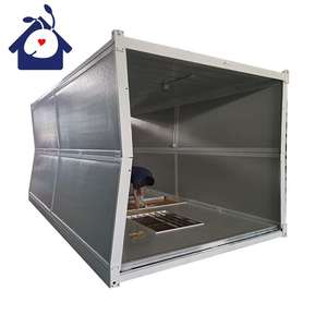 La maison pliable portative de maison de conteneur se pliante assemblée rapide avec l'usine de fenêtre de porte fournissent la maison à vendre du fournisseur de la Chine de la Chine - Product Image 1