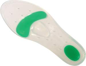 Semelles intérieures en silicone pour le sport, semelles épaisses en silicone, soutien de la voûte plantaire, coussinets de chaussures en silicone, demi-semelles unisexes - Product Image 4