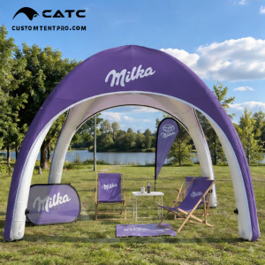 Carpa Inflable Hermética Personalizada CATC |   Cierre de cremallera |   Resistente a la intemperie |   Carpa para Eventos Promocionales y Exposiciones |   MOQ-1 - Product Image 2