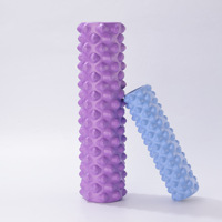Rouleau de massage en mousse à points flottants Qianyi modèle QY-263 pour le soulagement musculaire, le yoga, le massage du dos et des mollets avec herbes chinoises