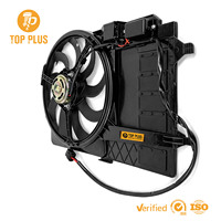 Ventilateur de refroidissement avec résistance OE 17427541092 17117541092 17107529272 pour MINI R50 R52 R53 R56 Cooper, cache-ventilateur 300W avec résistance