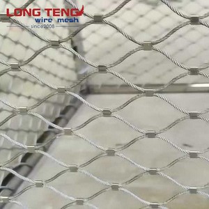 Cuerda de alambre Flexible decorativa de acero inoxidable 304 316, virola de Cable de alambre de acero para valla de zoológico, aviario, pájaro, loro, malla - Product Image 3