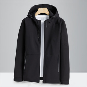 Logo personnalisé Homme Imperméable Randonnée Voyage Shell Respirant <span class=keywords><strong>Veste</strong></span> <span class=keywords><strong>de</strong></span> <span class=keywords><strong>Pluie</strong></span> pour Camping, Escalade, Voyage, Marche, Courir - Product Image 3