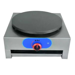 Crêpière électrique professionnelle double <span class=keywords><strong>plaque</strong></span> antiadhésive de bonne qualité, corps en acier inoxydable, <span class=keywords><strong>plaque</strong></span> en <span class=keywords><strong>fonte</strong></span> pour usage domestique et hôtelier - Product Image 4