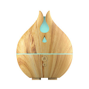 Difusor de Aroma Yx Petal Vase, 200 ml, Mini Humidificador USB de Escritorio con Acabado de Madera y Función de Temporizador para el Hogar - Product Image 2