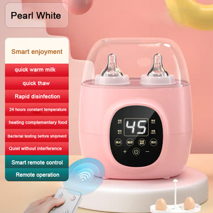 Penghangat botol bayi, alat sterilisasi elektrik Stainless Steel, Filter udara efisien tinggi, penggunaan rumah tangga dengan sterilisasi uap - Product Image 5