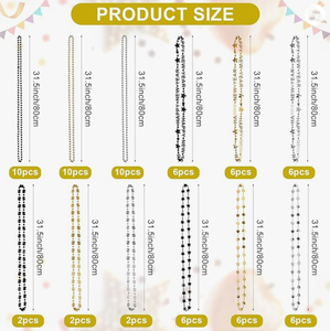 Kalung Bintang Bertumpuk Multi-lapis Hadiah Perayaan Perhiasan Pesta Champagne untuk Hadiah Kejutan Ulang Tahun dan Peringatan - Product Image 2