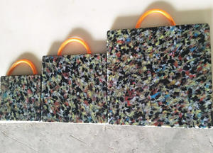 Almohadillas de soporte de material reciclado: Alto rodamiento de carga, ecológico, resistente al desgaste, tamaño personalizado - Product Image 3