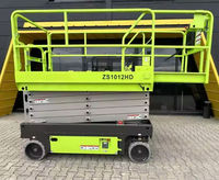 Plateforme élévatrice électro-hydraulique ZS1012HDS avec construction en acier allié, hauteur maximale de levage 9,8 m