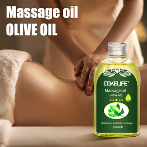 COKELIFE Aceite Corporal de Oliva Puro Prensado en Frío, Aroma Herbal Natural para Masajes, Líquido Hidratante Suave para Adultos - Product Image 1